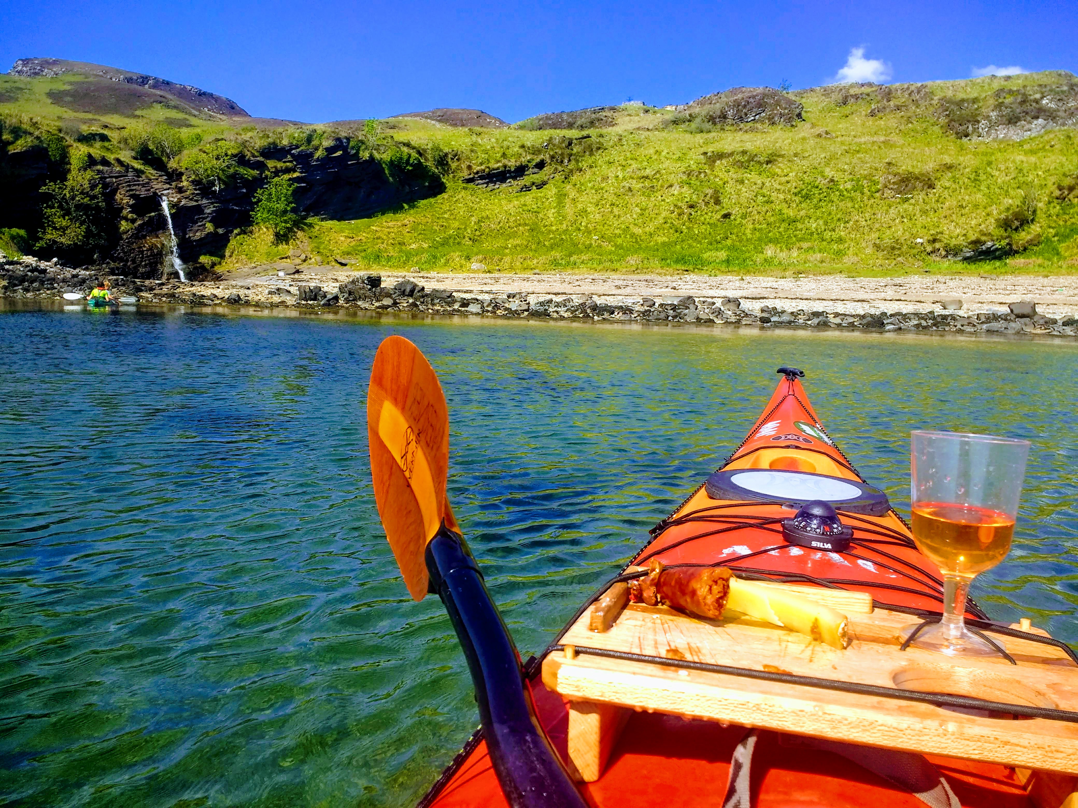 Cheese, wine, chorizo, kayaking, Outdoor Explore
