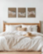 Textured Memories - Strukturkunst weiß auf naturfarbener Leinwand