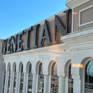 Venetian Hotel Sign