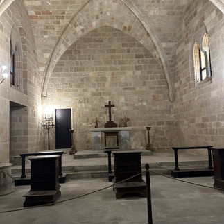 ancient chapel in Old Town Rhodes