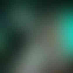 The story museum in oxford tree statues in a green lit room