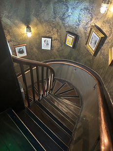 Staircase at The Victoria Pub in London