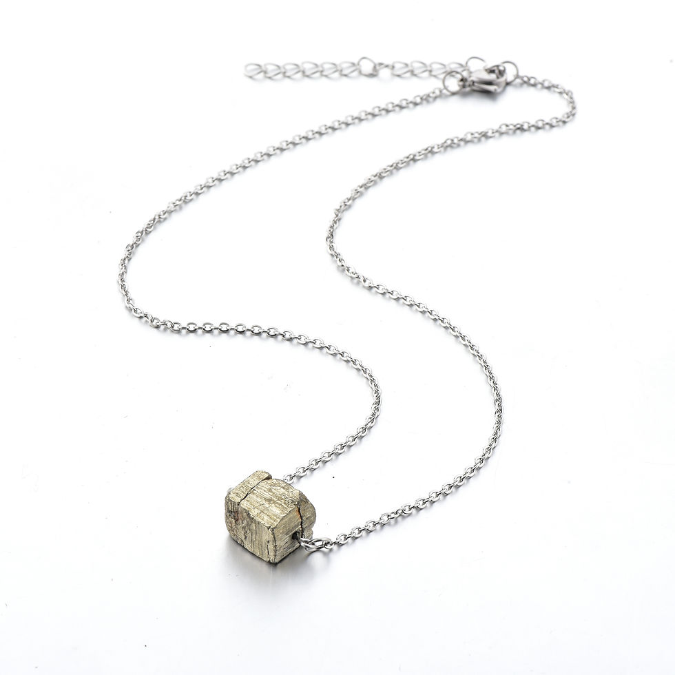 Thumbnail: Pyrite Money and Wealth Necklace