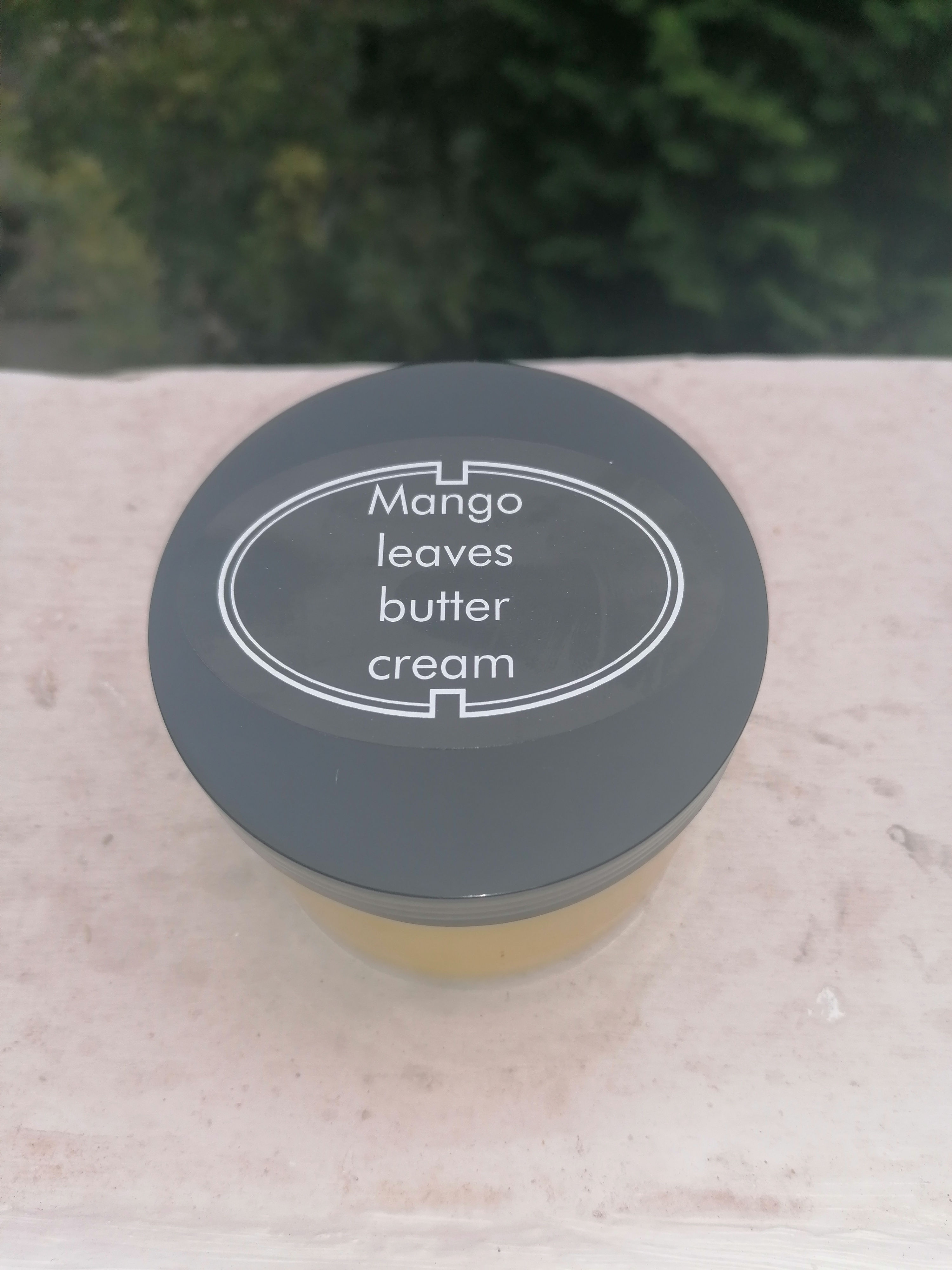 Mango leaves shea butter