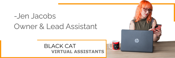 Black Cat Virtual Assistants Digital Marketing Support YEG