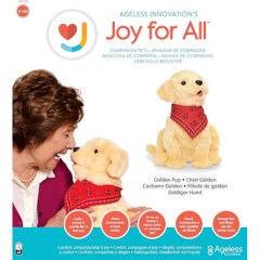 Joy For All Companion Pet – Golden Puppy for Seniors with Dementia