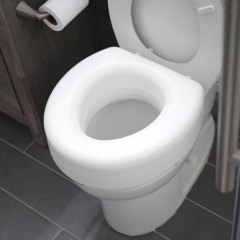 Raised Toilet Seat for Limited Mobility and Seniors