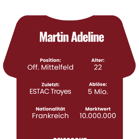 Ist Martin Adeline das Bindeglied für das Kölner Zentrum?