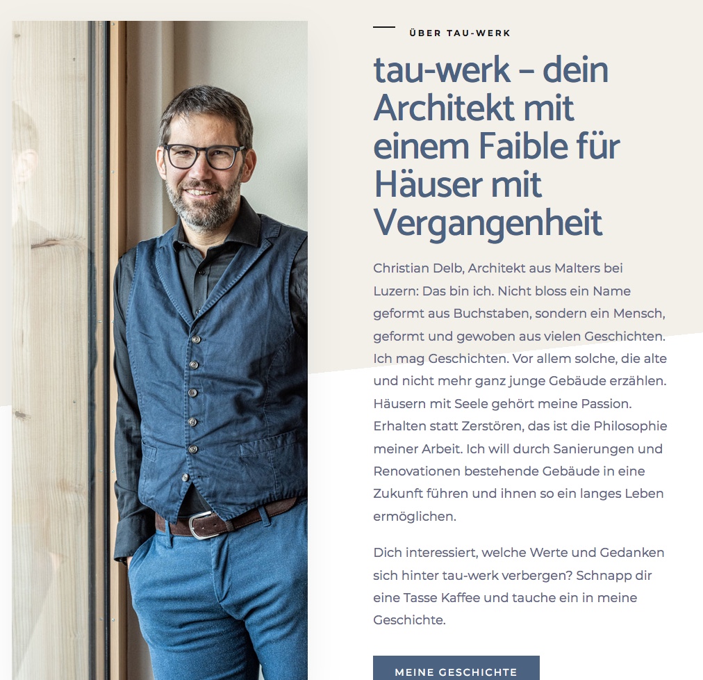 Webtexte für tau-werk