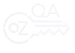 OZQA logo white