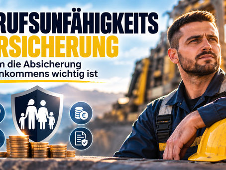 Berufsunfähigkeitsversicherung: Warum die Absicherung des Einkommens wichtig ist
