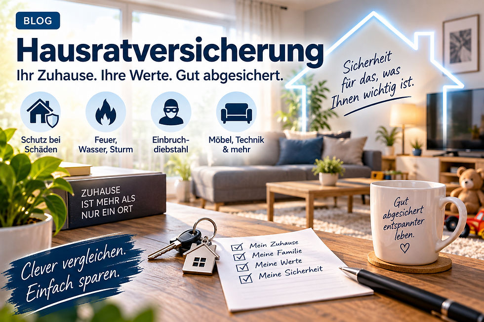 Hausratversicherung: Warum sich ein Vergleich lohnen kann