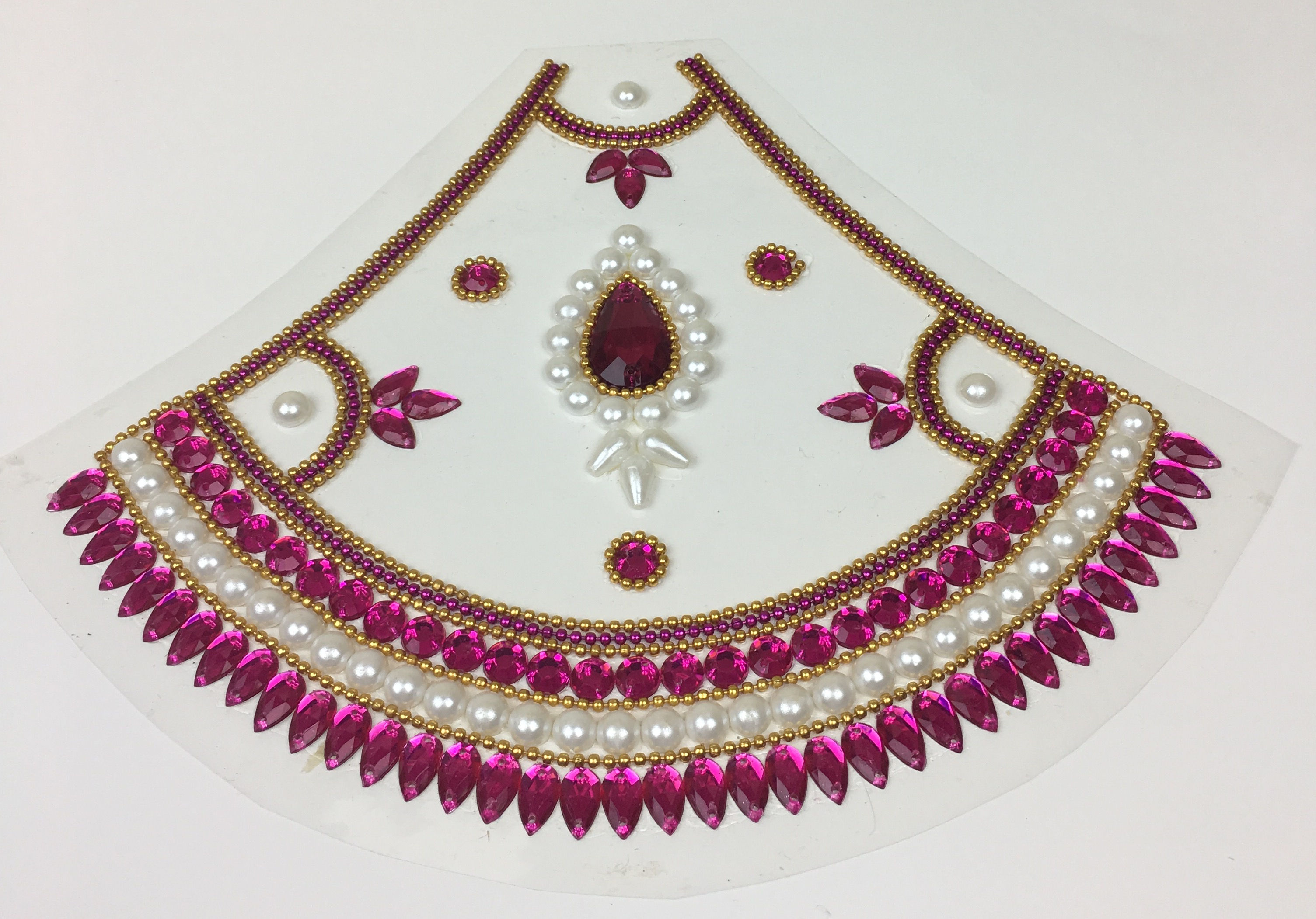 Kundan Style Rangoli Set