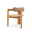 Thumbnail: DONATO OUTDOOR DINING CHAIR in Natural Teak - Pair of 2