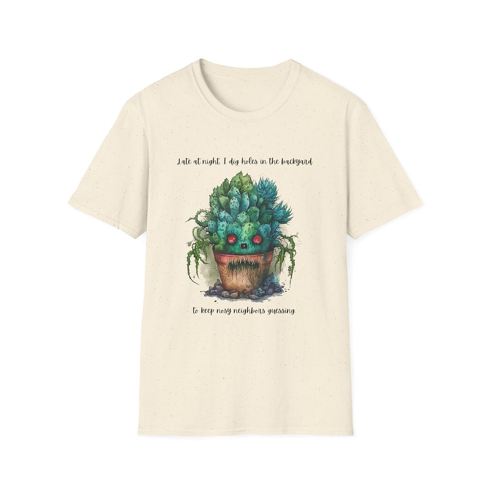 Thumbnail: Creepy Garden Cactus T-Shirt 