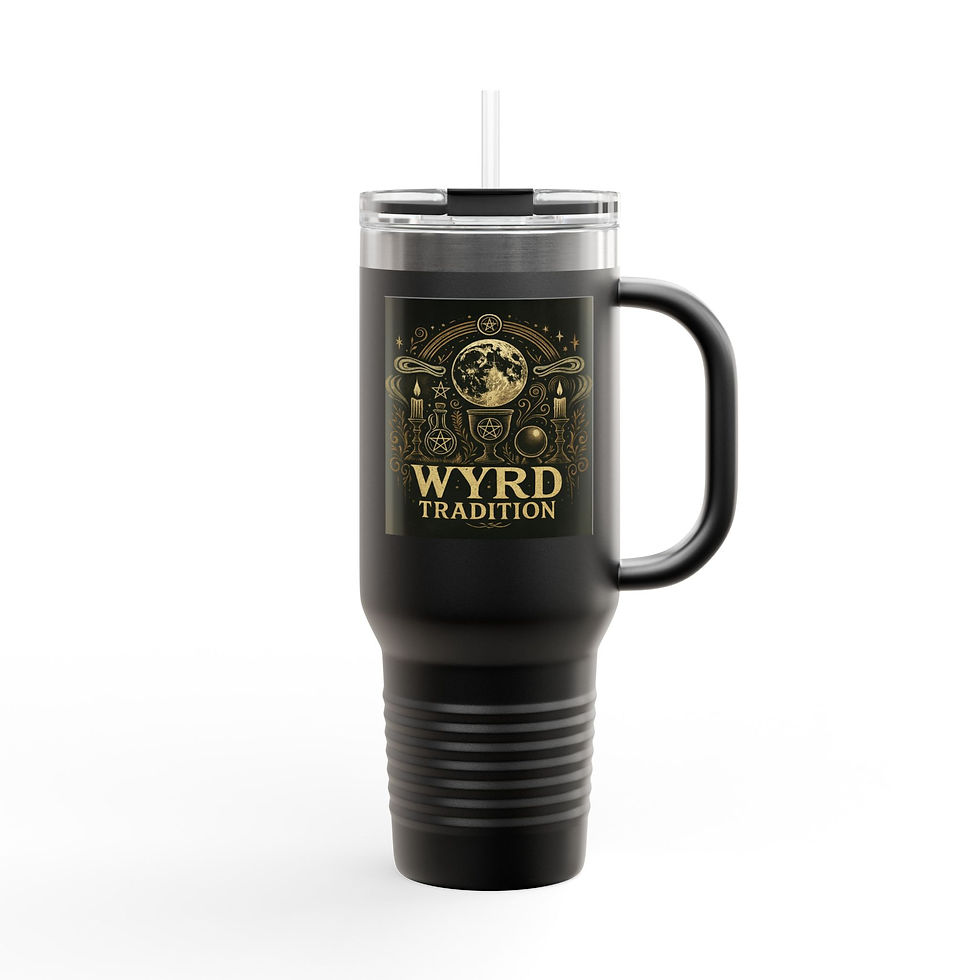 Wyrd Tradition 40oz Insulated Travel Mug