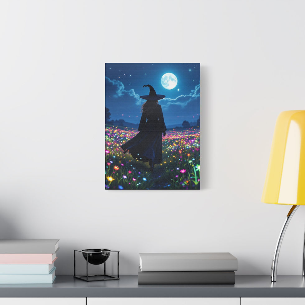 Thumbnail: The Night Vale Canvas Art Print 