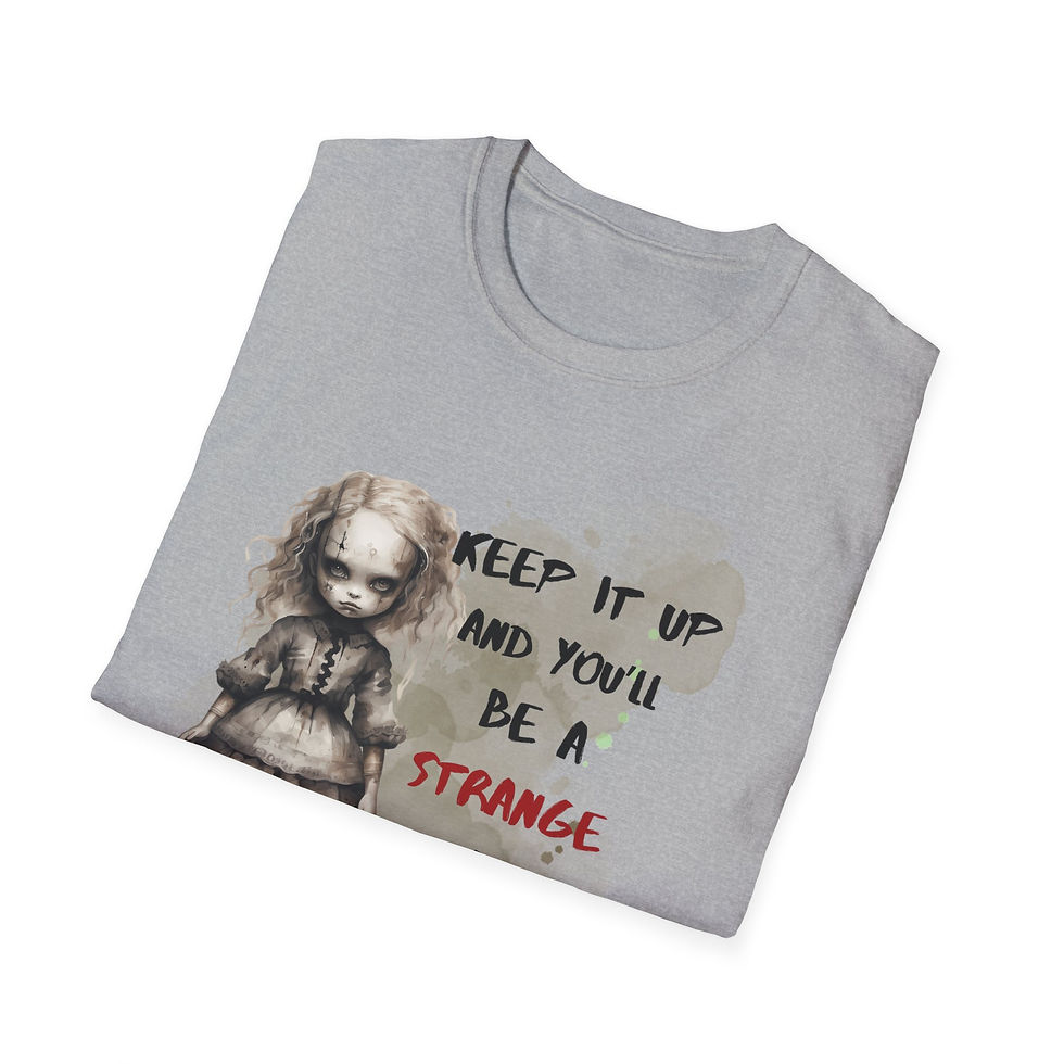 Thumbnail: Creepy Doll Unisex Tee  