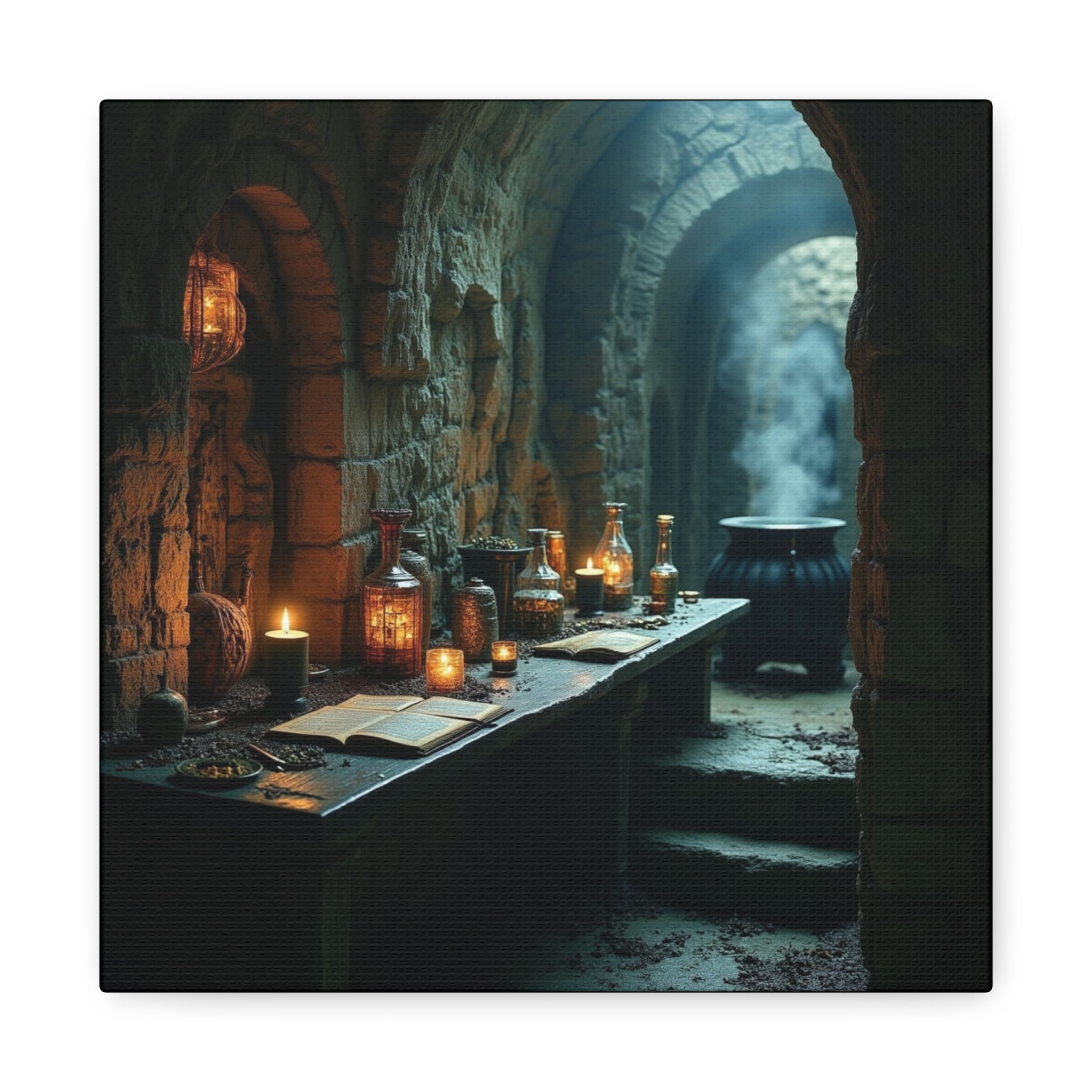 The Alchemist's Lab Canvas Art