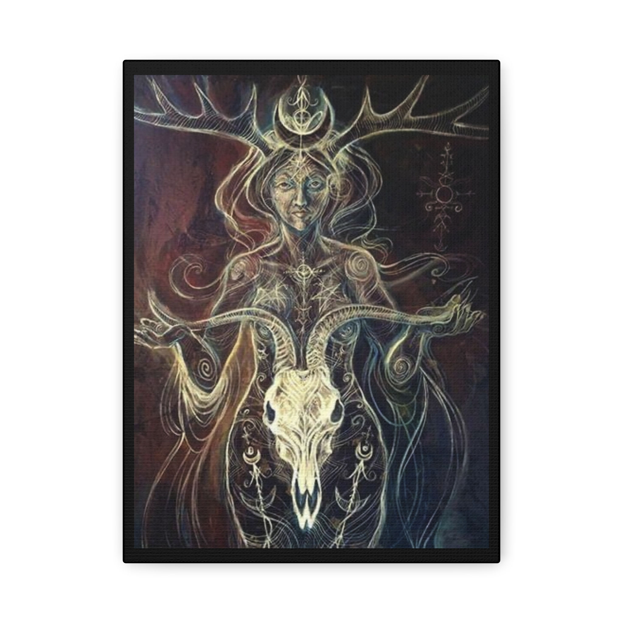 Shaman Wall Art, Bohemian Decor 