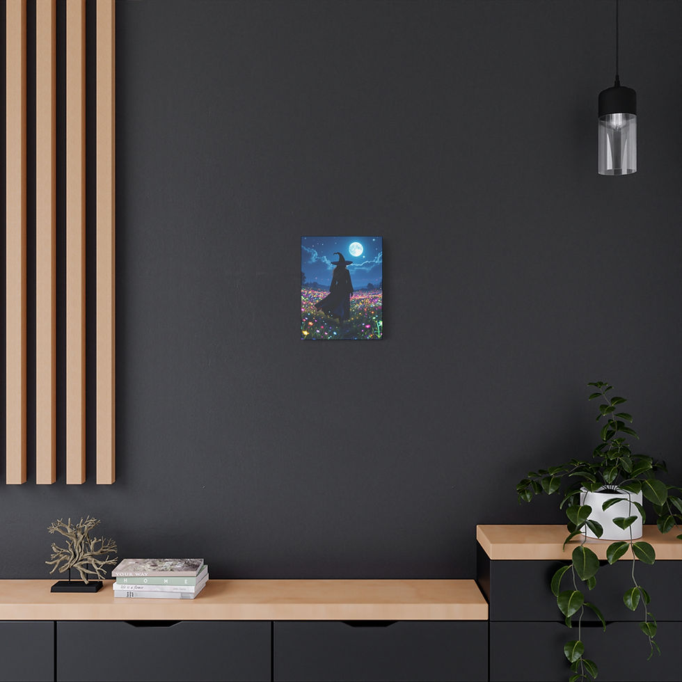 Thumbnail: The Night Vale Canvas Art Print 