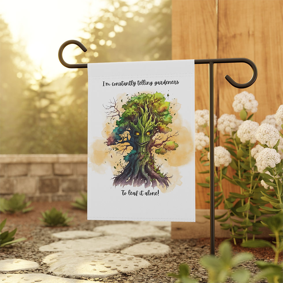 Thumbnail: Creepy Garden Outdoor Flag