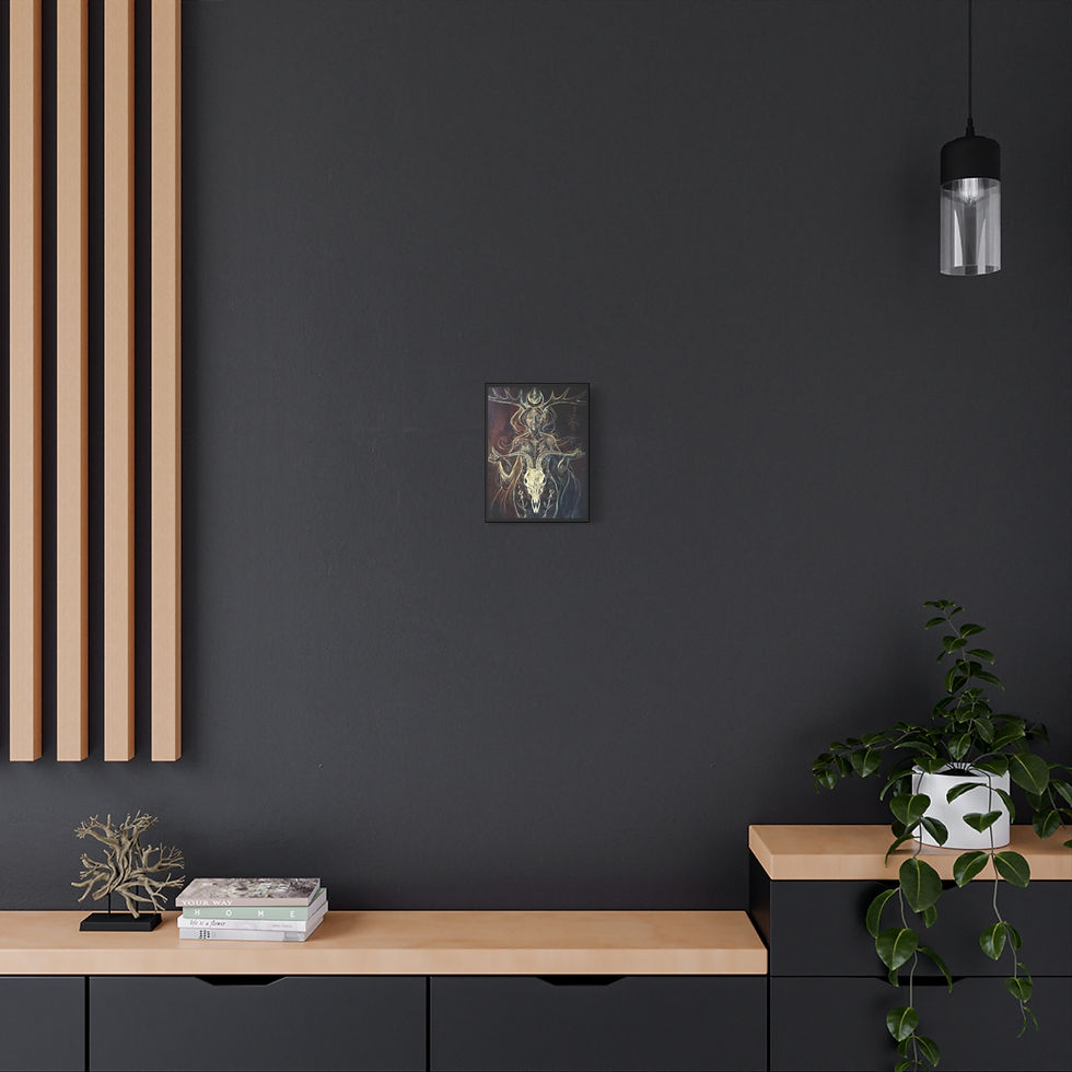 Thumbnail: Shaman Wall Art, Bohemian Decor 