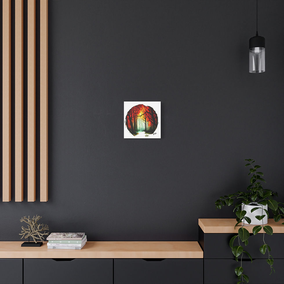 Thumbnail: The Colorful Woods Canvas Art 