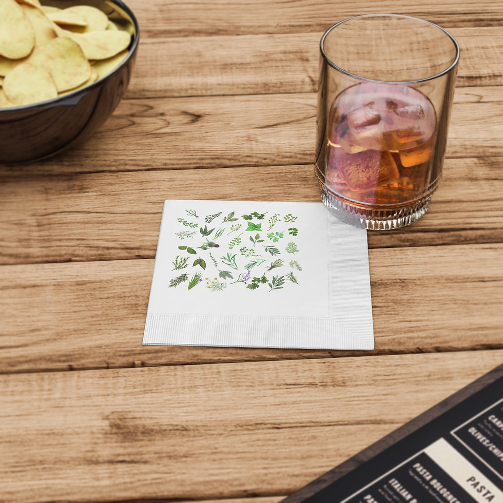 Thumbnail: Herb Thyme Paper Napkins  
