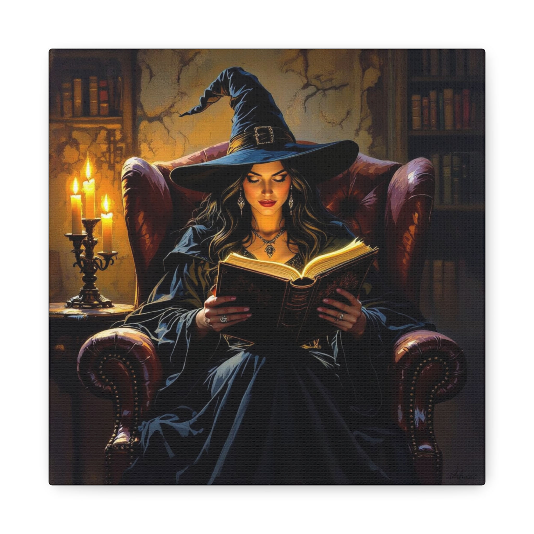 The Reader Canvas Art, Stretched Wall Decor 