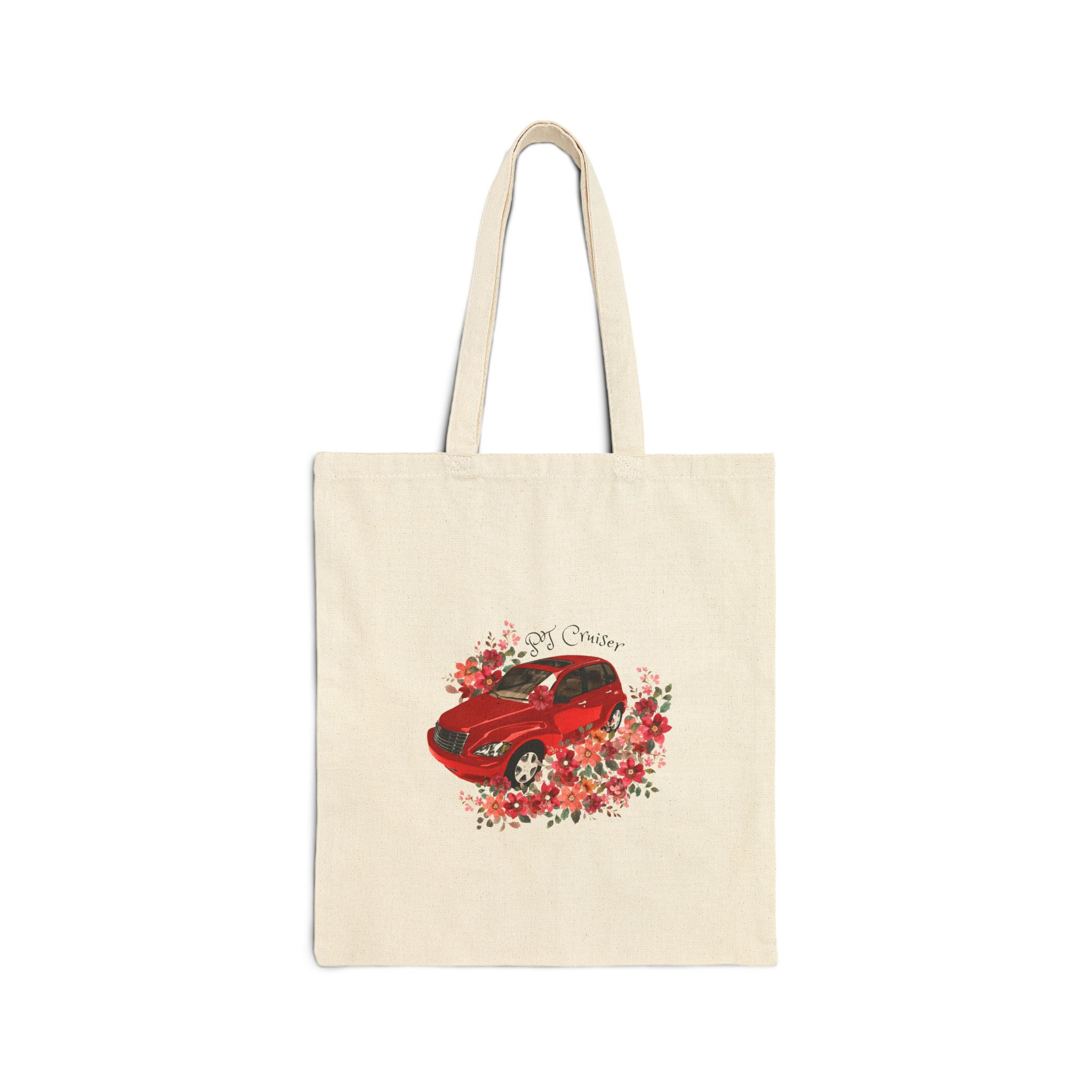 PT Cruiser Cotton Canvas Tote Bag