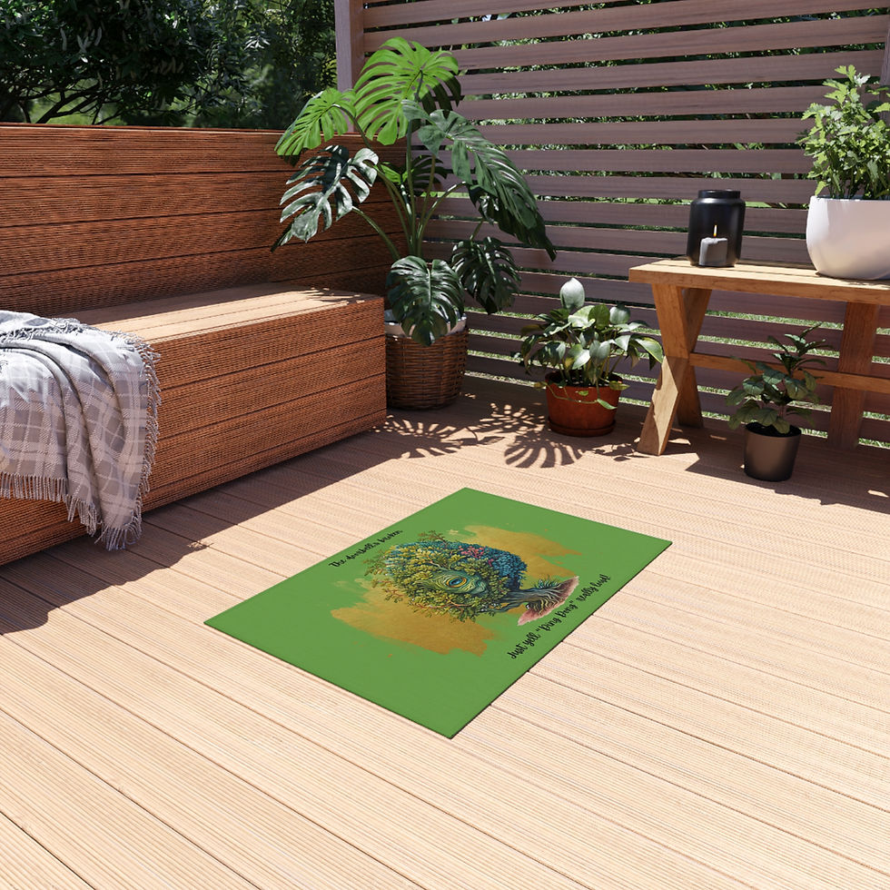 Thumbnail: Creepy Garden Outdoor Rug  