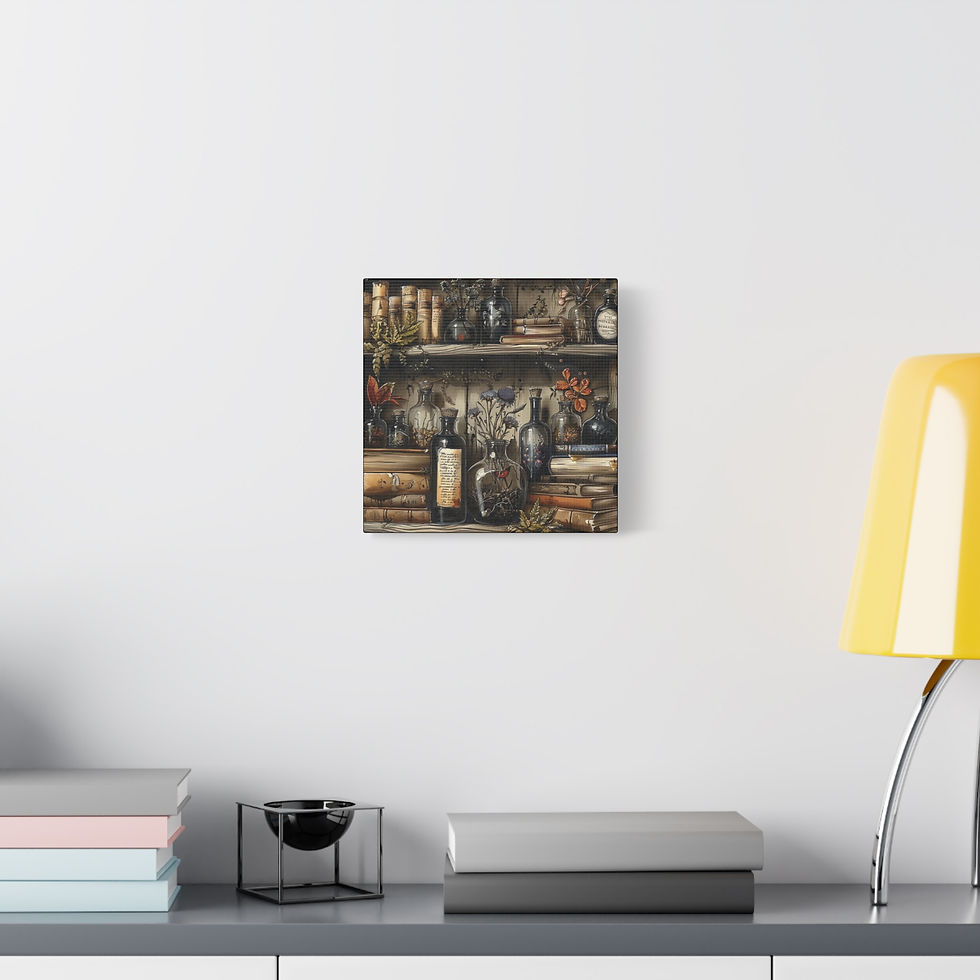 Thumbnail: Vintage Bookstore Wall Art 3 