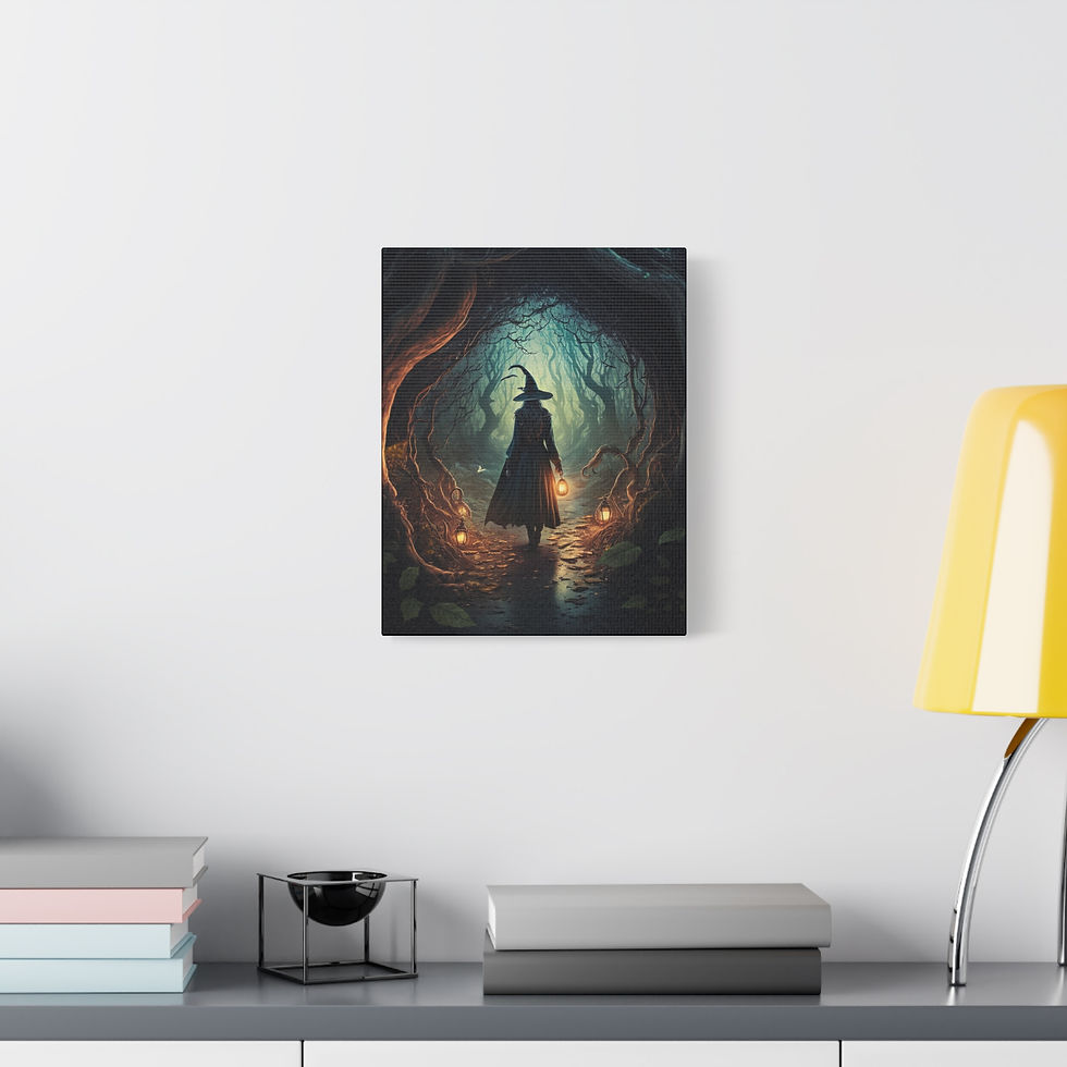 Thumbnail: The Holler Canvas Art Print 
