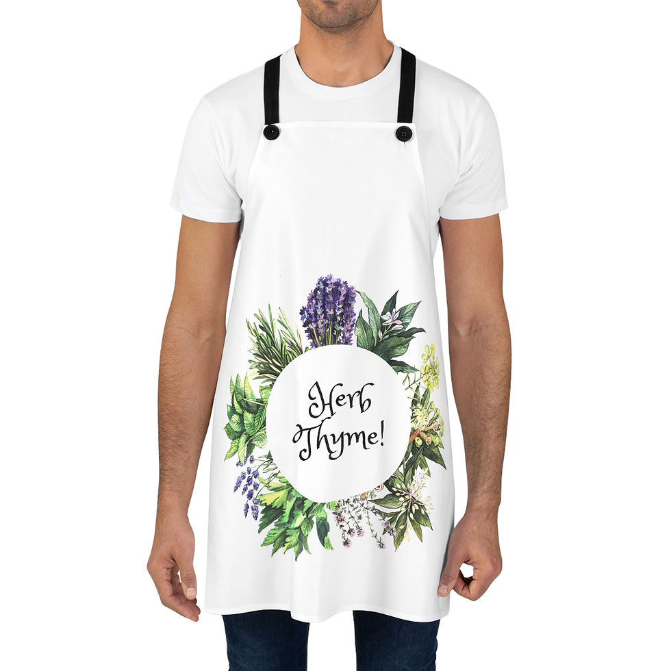 Thumbnail: Herb Thyme Unisex Apron 