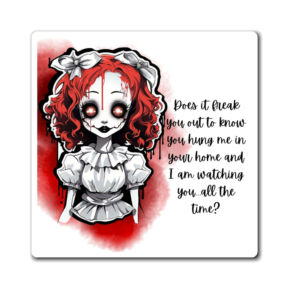 Thumbnail: Creepy Doll Magnets 