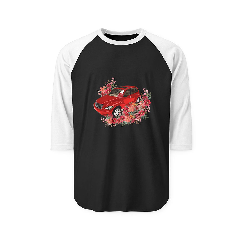 Thumbnail: PT Cruiser Unisex Raglan Shirt 