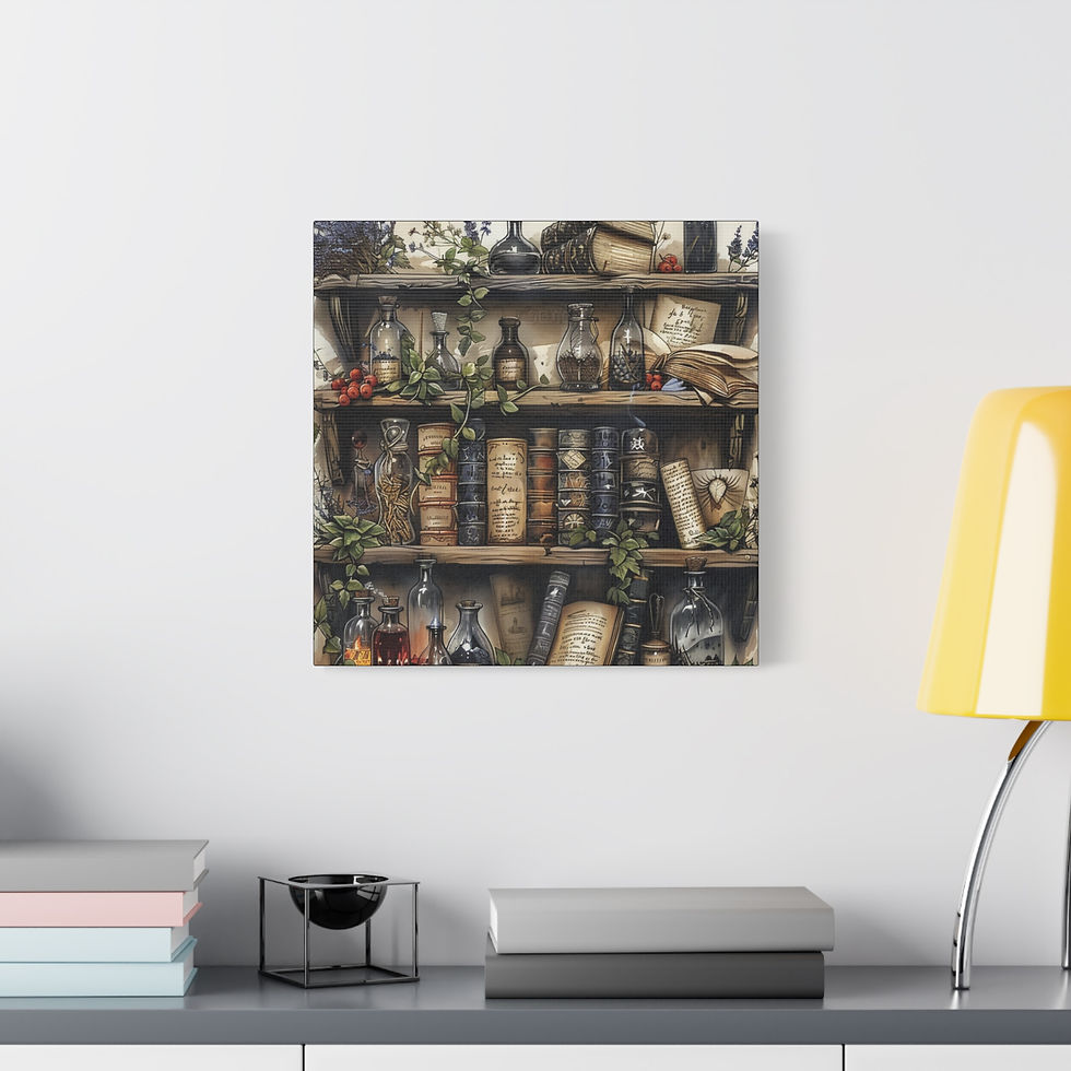 Thumbnail:  Vintage Bookstore Wall Art 2 