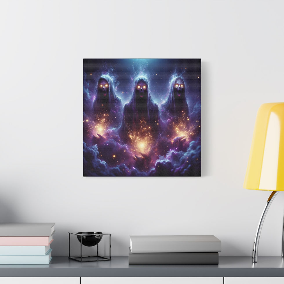 Thumbnail: The Watchers  Canvas Print 