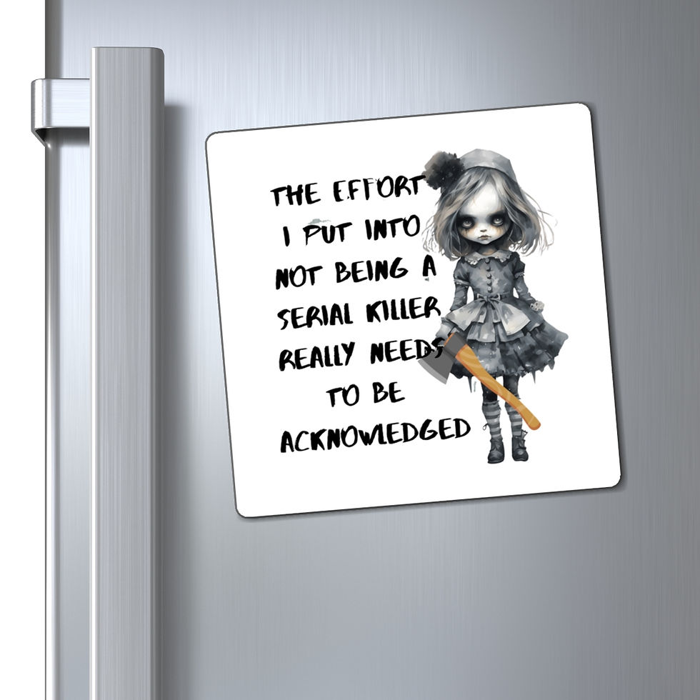 Thumbnail: Creepy Doll Magnet