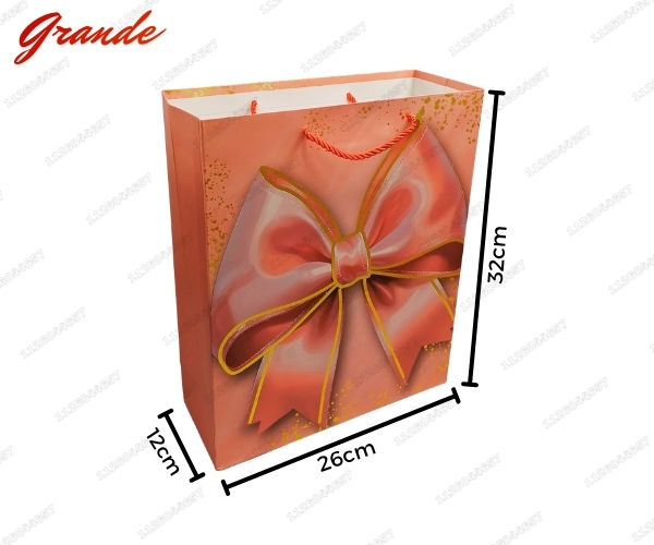 Miniatura: [ES-198-1039A] BOLSA DE REGALO MIDE 32X26X12CM