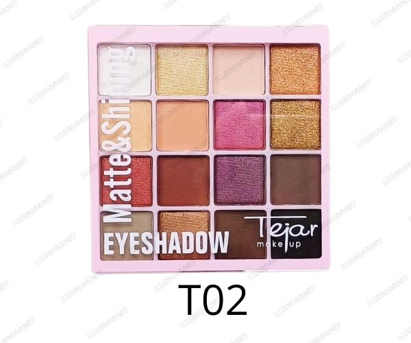 Miniatura: [COS-202-1289A] SOMBRA DE OJOS X16 COLORES TEJAR- ART.4143