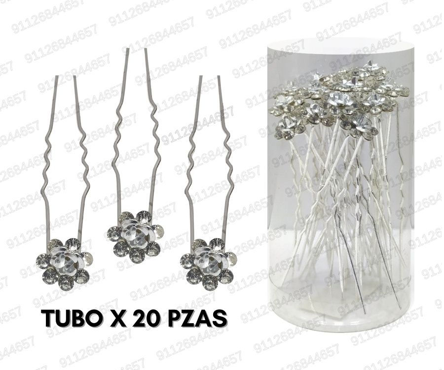 [IN-72-245] INVISIBLE HORQUILLA ROSA STRASS