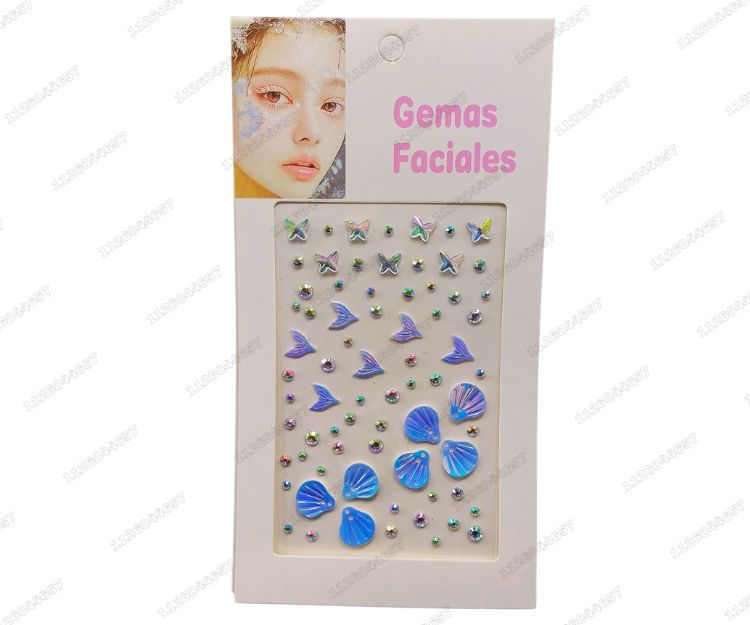 Miniatura: [COS-101-1133] STRASS PARA ROSTRO