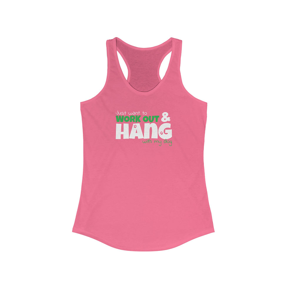 Thumbnail: I just want to work out & hang with my dog