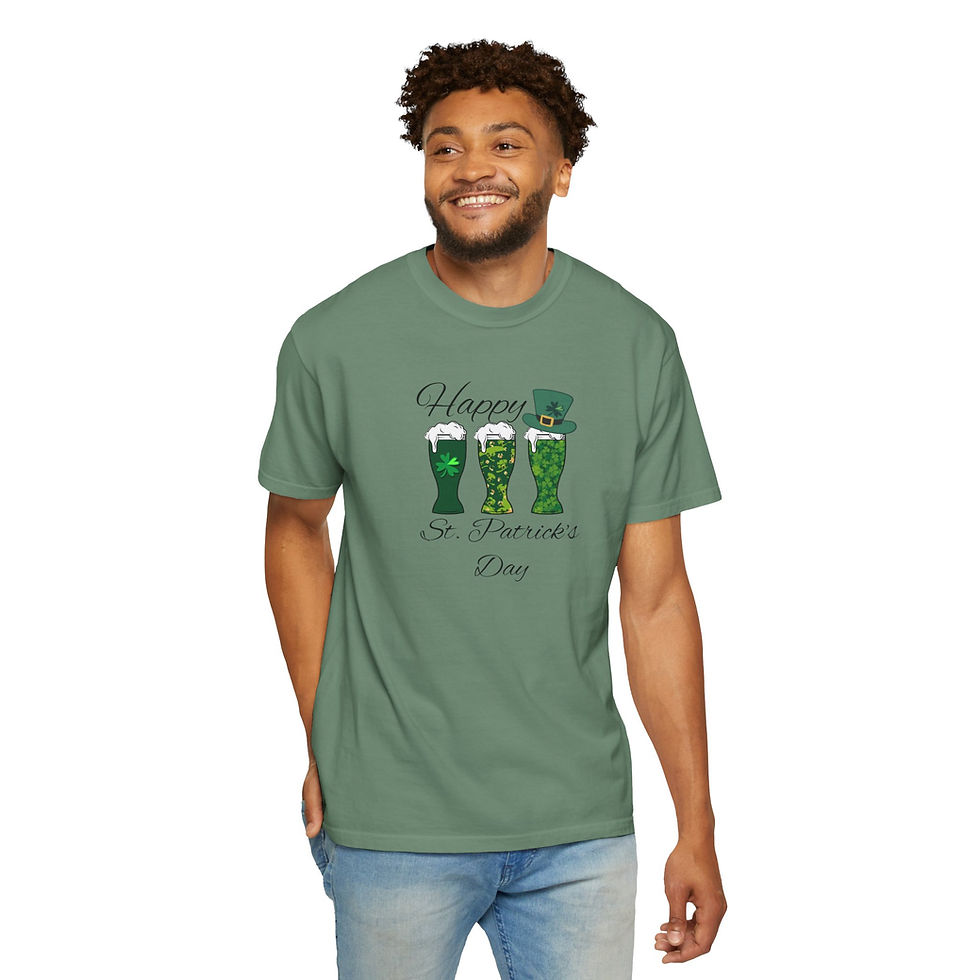 Thumbnail: Happy St. Patrick's Day T-Shirt, Irish pup crawl Tee, St. Paddy's Day Party Top