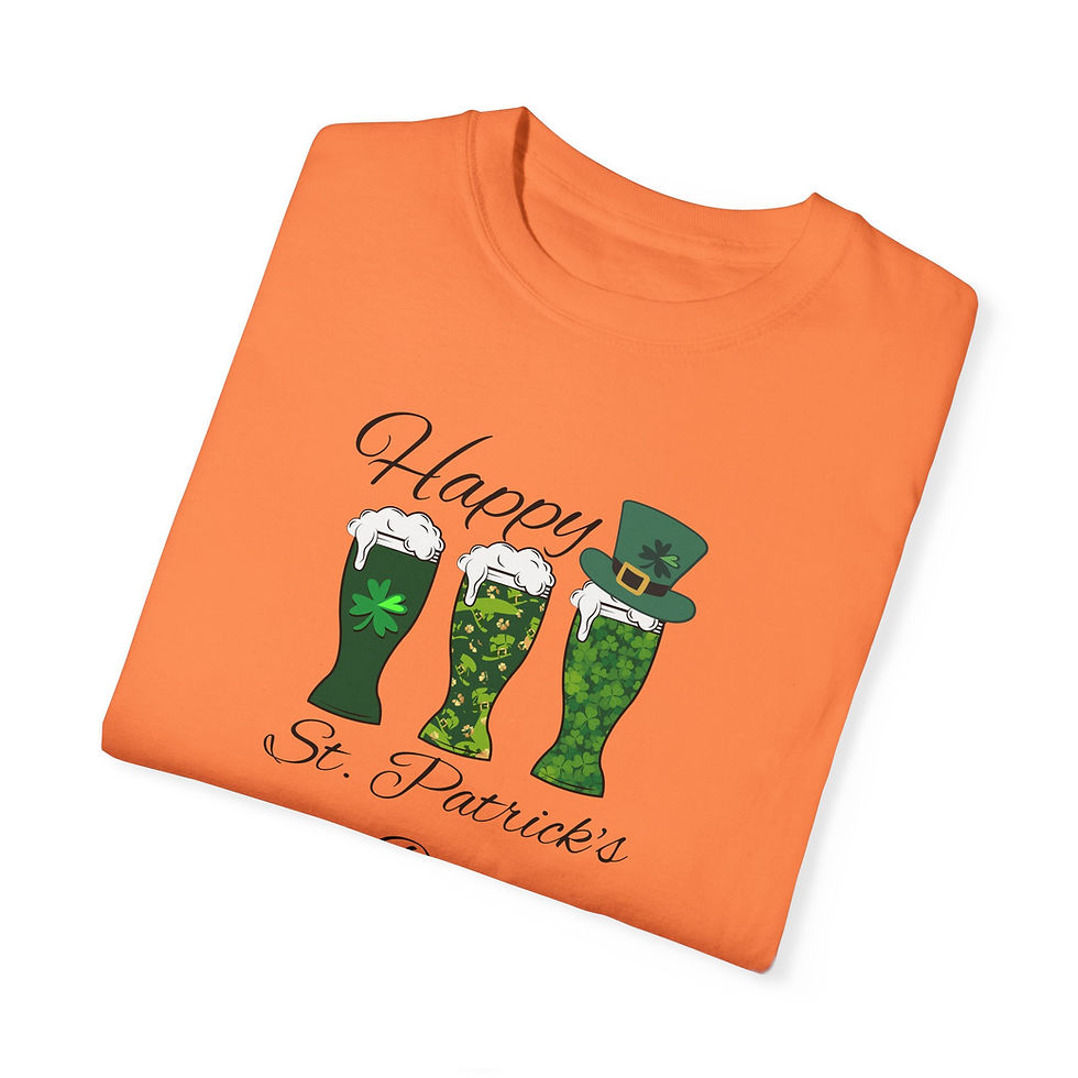 Thumbnail: Happy St. Patrick's Day T-Shirt, Irish pup crawl Tee, St. Paddy's Day Party Top