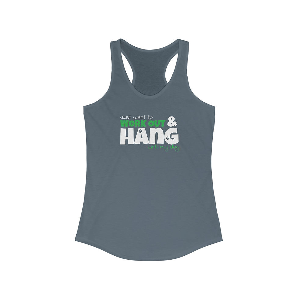 Thumbnail: I just want to work out & hang with my dog