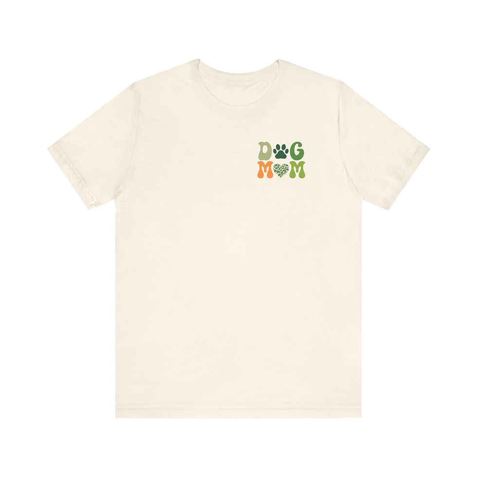 Thumbnail: St. Patrick's Day Child Free Dog Mom Club t-shirt, St. Patrick's Day dog mom