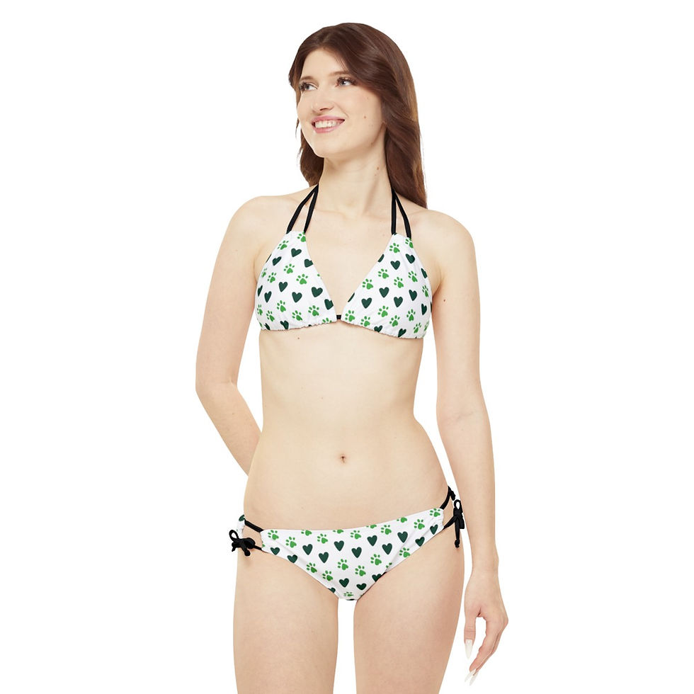Thumbnail: pawTree bikini - White
